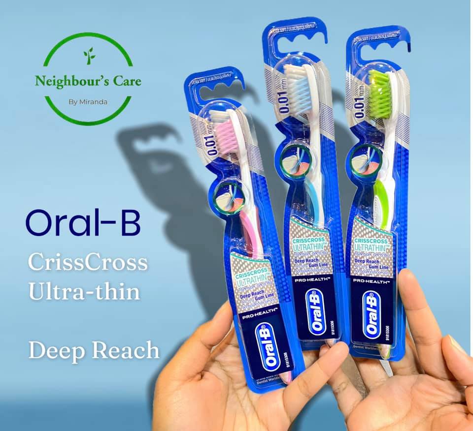 Oral B Crisscross Ultrathin Toothbrush