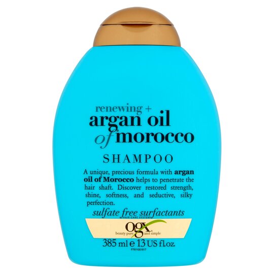 OGX Renewing Argan Oil Shampoo-385ml(Blue)