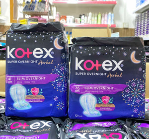 Kotex Herbal Super Overnight 35cm 12pcs