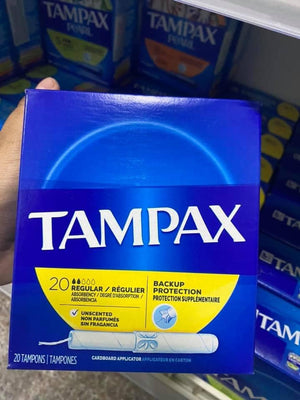 Tampax Cardboard Tampons -20 pcs