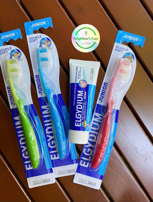 Elgydium Junior Toothbrush (7-12Years) ကလေးသွားတိုက်တံ