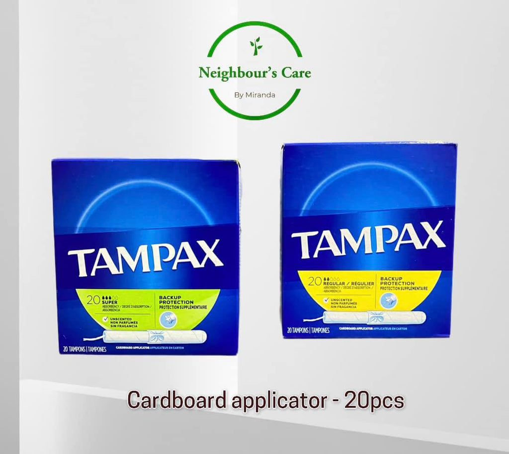 Tampax Cardboard Tampons -20 pcs