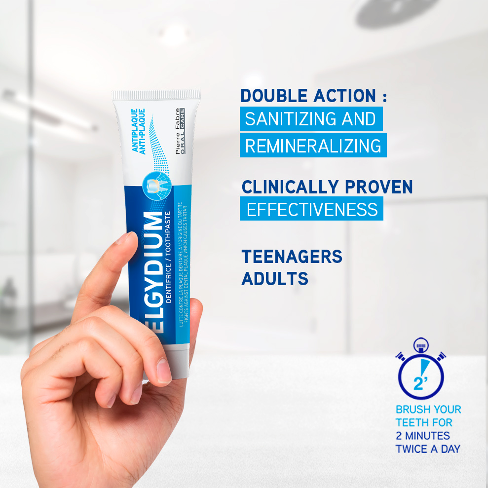 Elgydium Anti-Plaque toothpaste - 75 ml