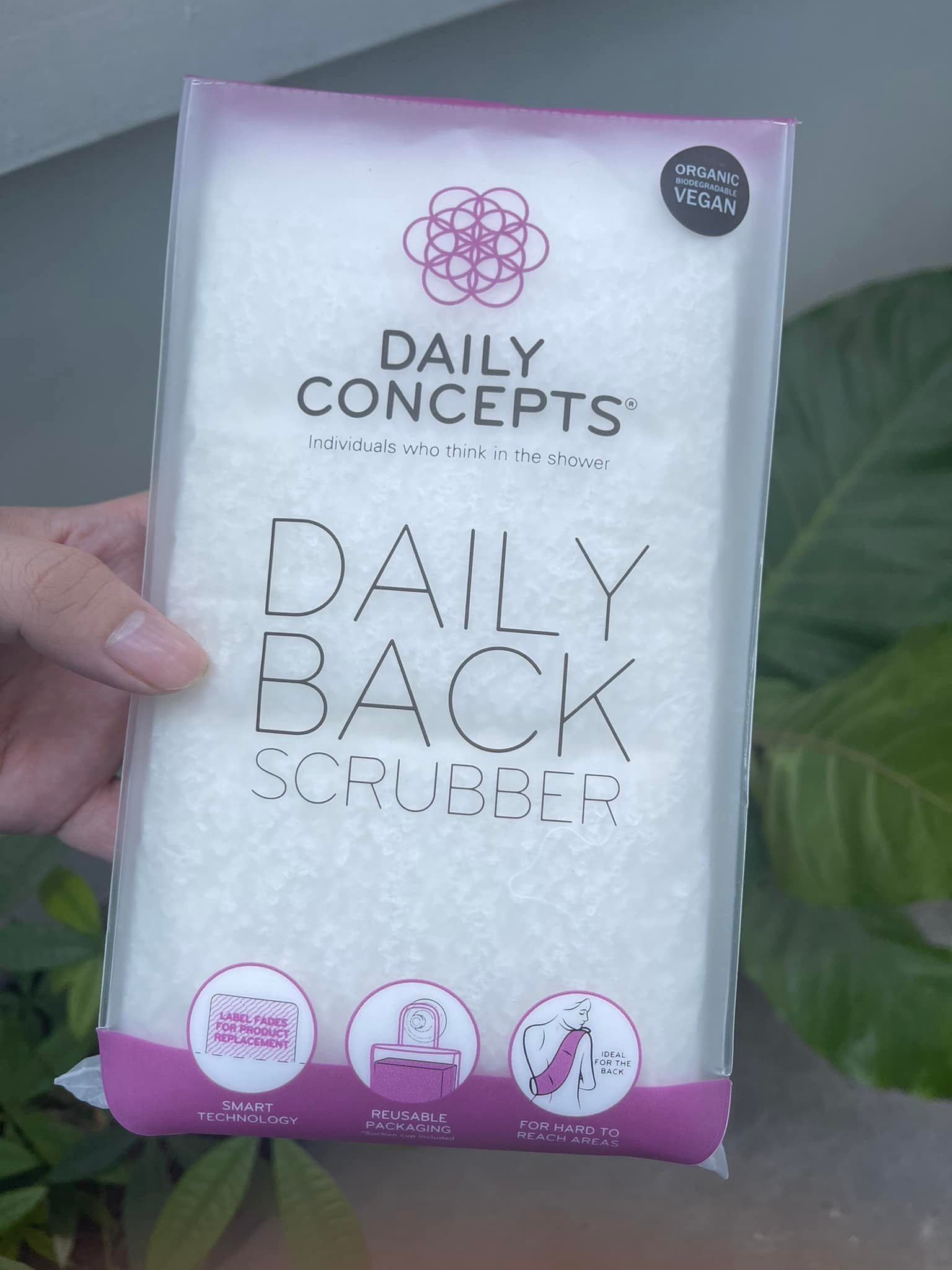 Daily Concept Back Scrubber