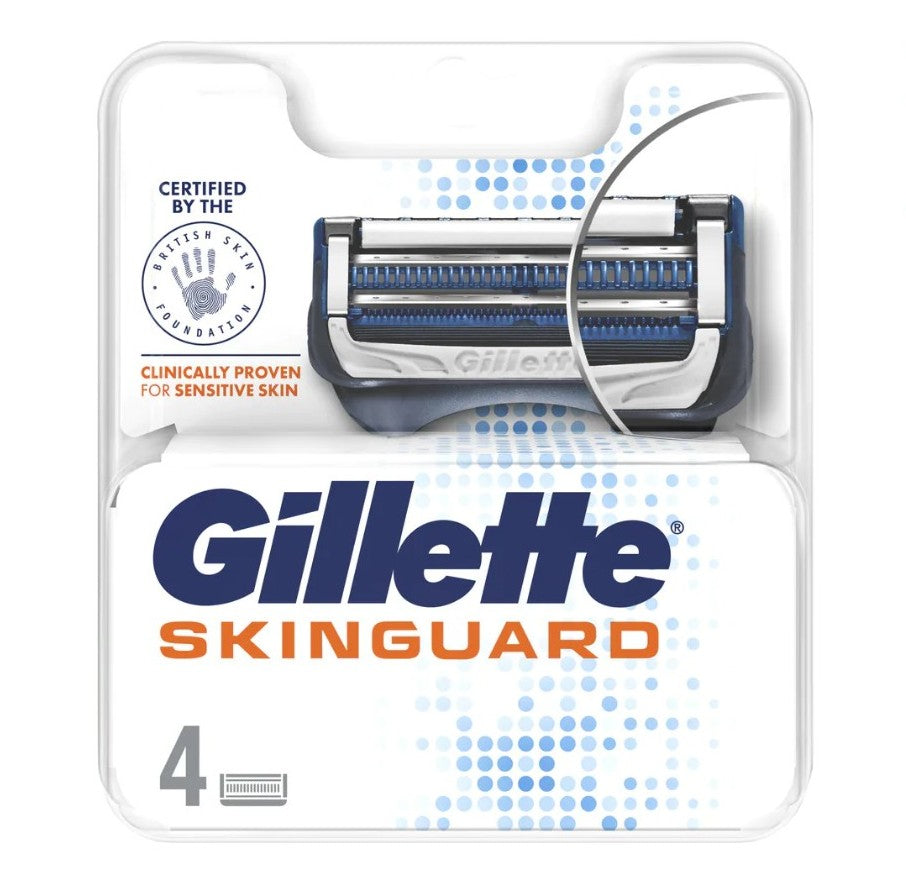 Gillette Skin Guard Razor Refill Head - 4s