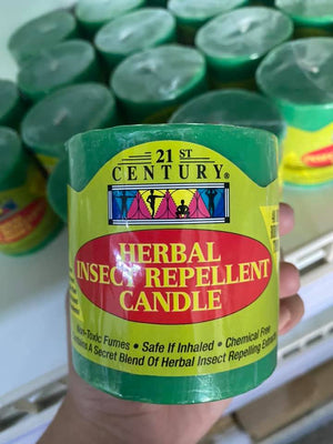 21 Century Herbal Insect Repellent Candle