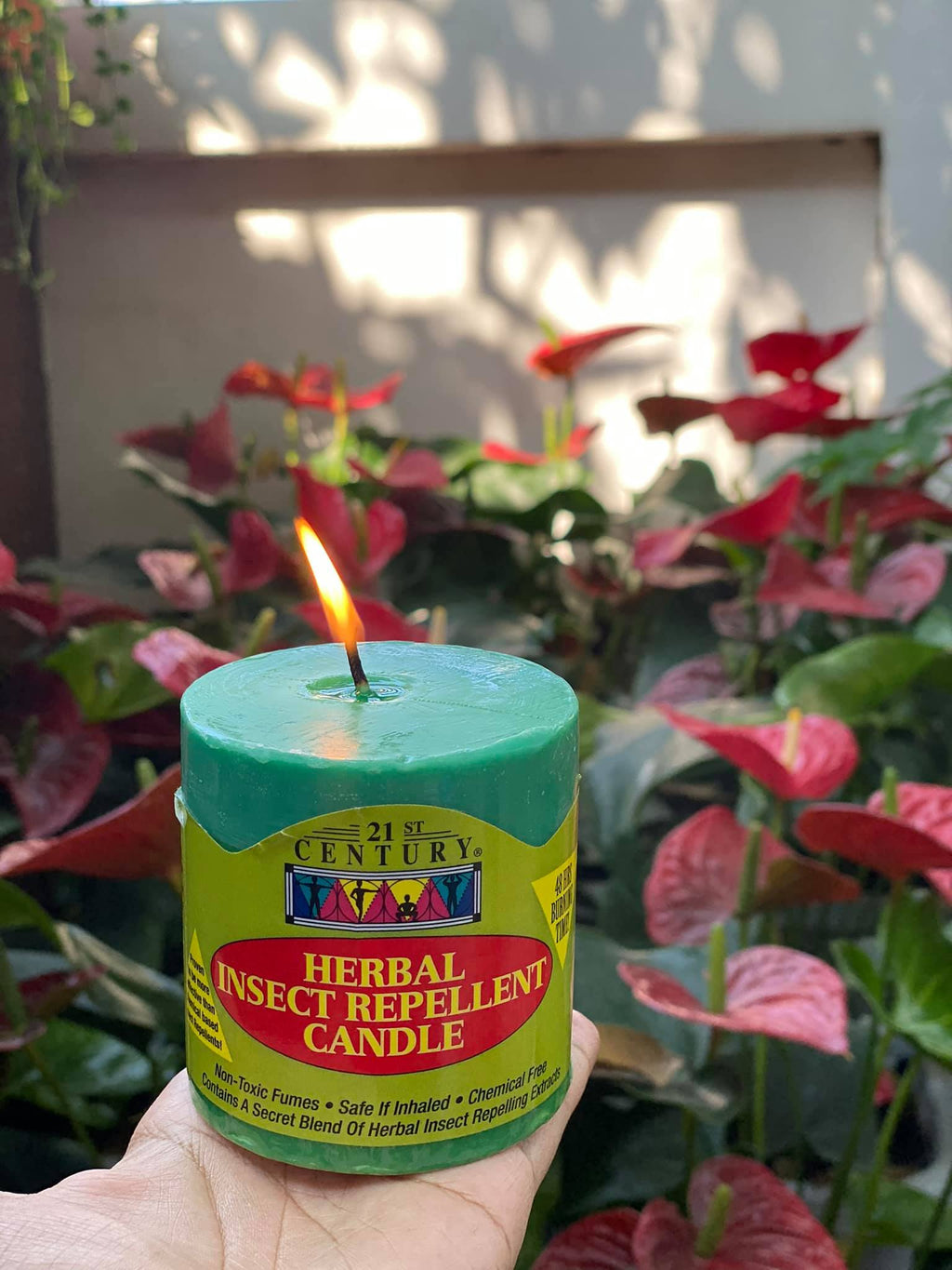 21 Century Herbal Insect Repellent Candle