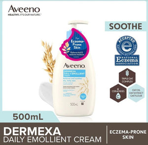 AVEENO Dermexa Daily Embollient Body Cream Blue - 500ml