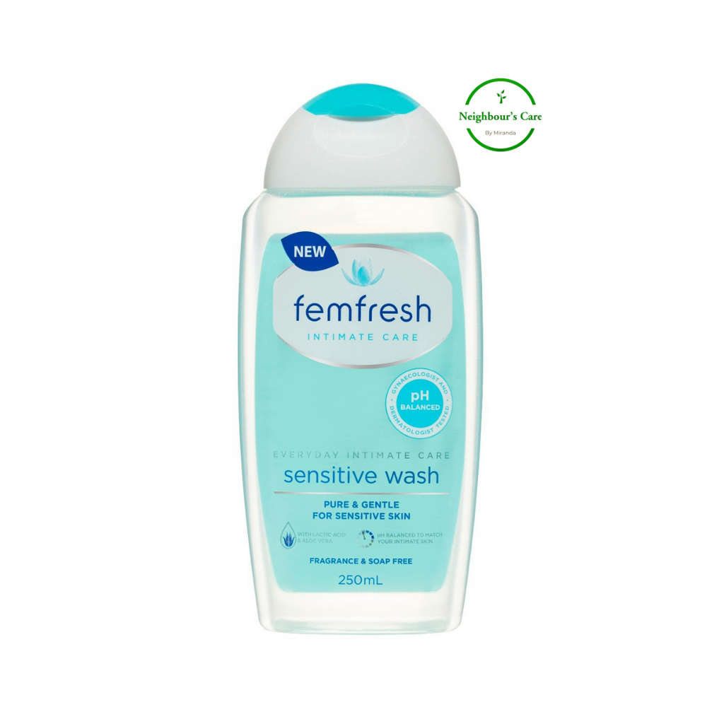 FemFresh Sensitive Deodorising Wash (Blue) - 250ml