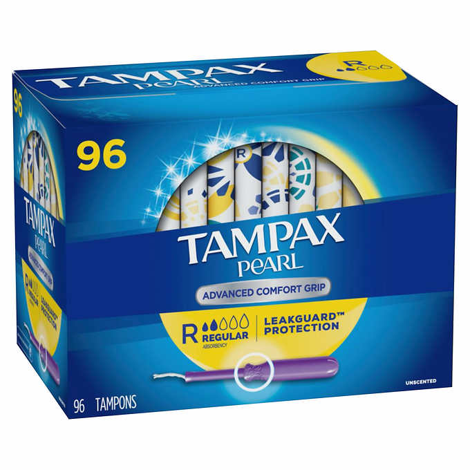 Tampax Pearl Tampons, Regular
