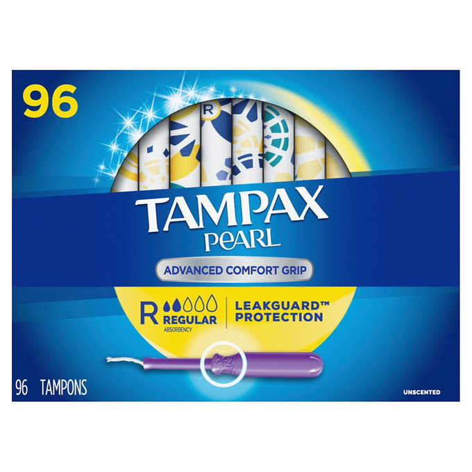 Tampax Pearl Tampons, Regular