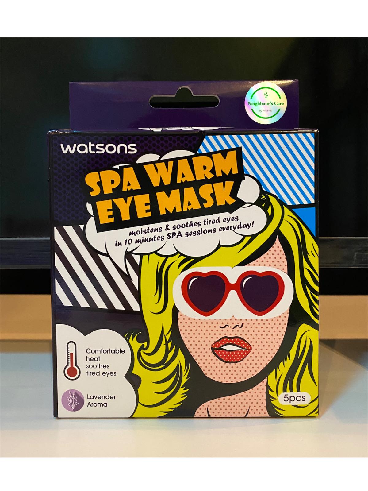 Watsons Eye Mask LAVENDER - 5s